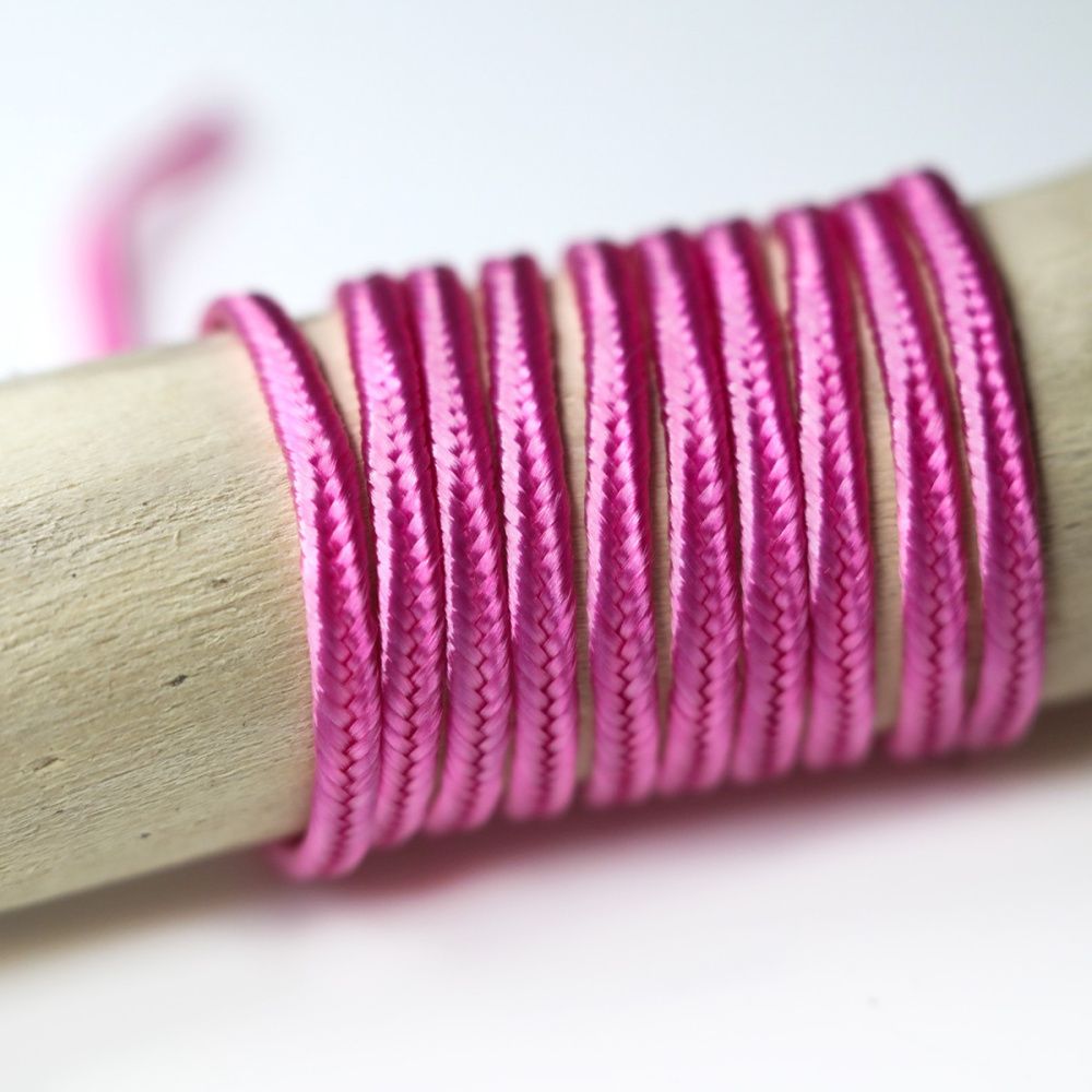 сутаж, цвет розовый яркий, 2 мм