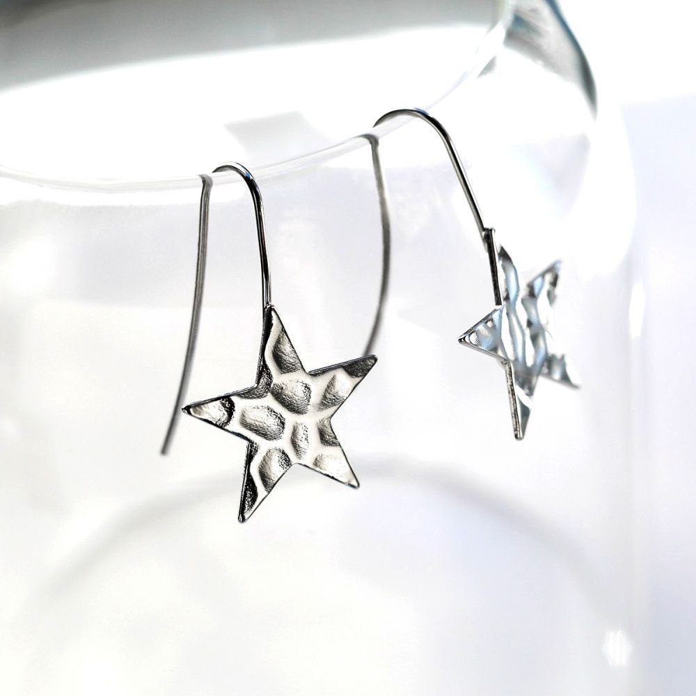 швензы "этуаль", покрытие платина, 31.5x20х1 мм