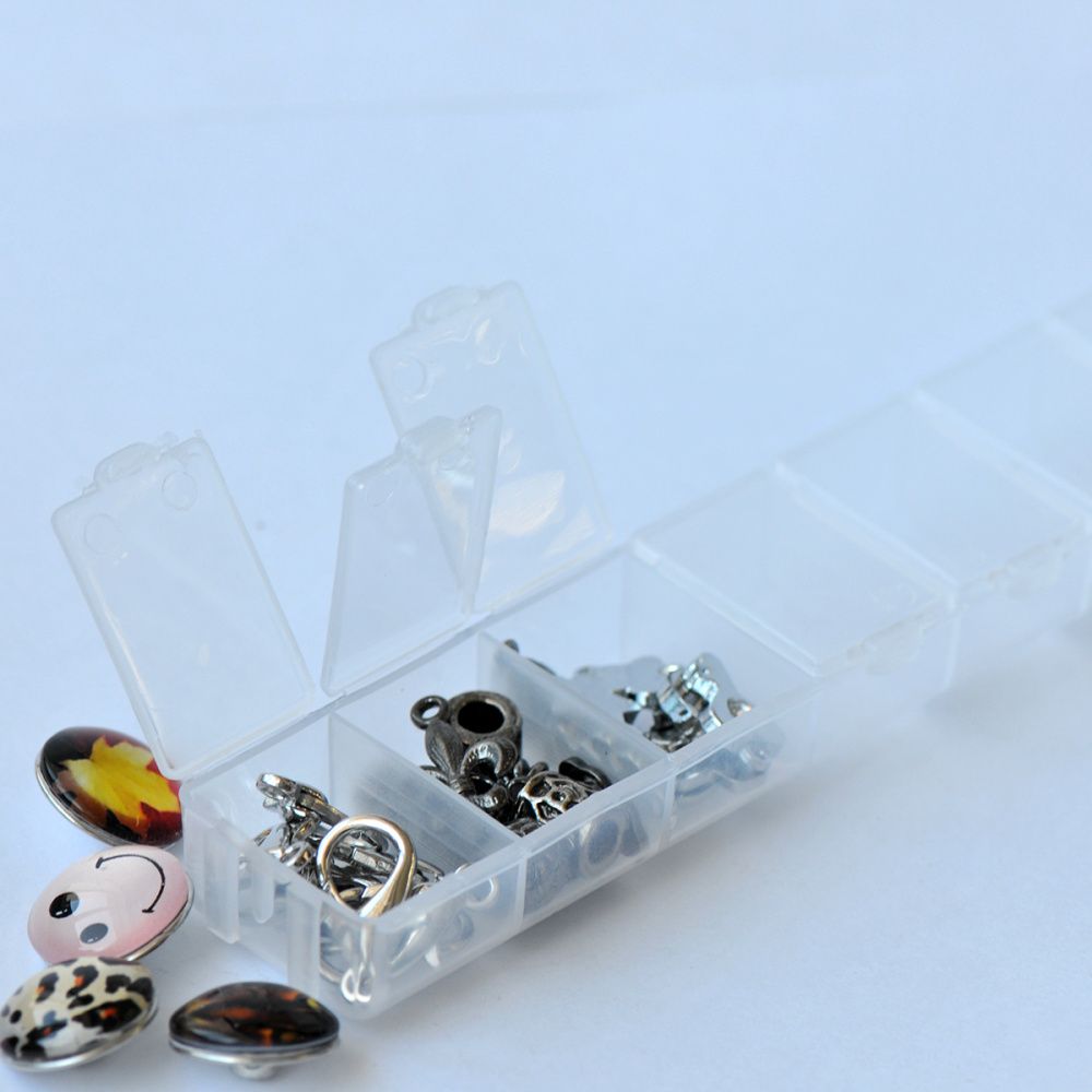 органайзер для фурнитуры, пластик, 15х2х3,5 см