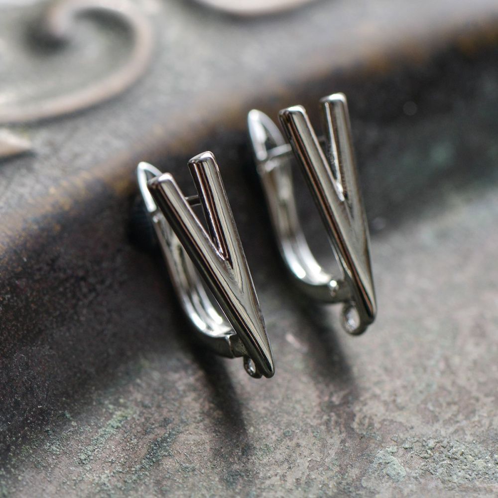 швензы "v", покрытие платиной, 18x10.5x6 мм 