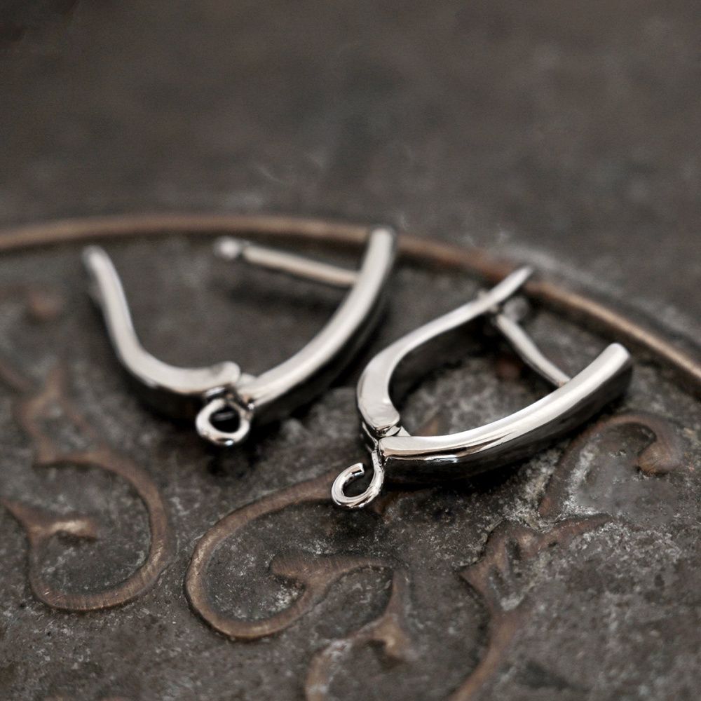 швензы "айлин", покрытие платина, 19.5x12x3 мм 