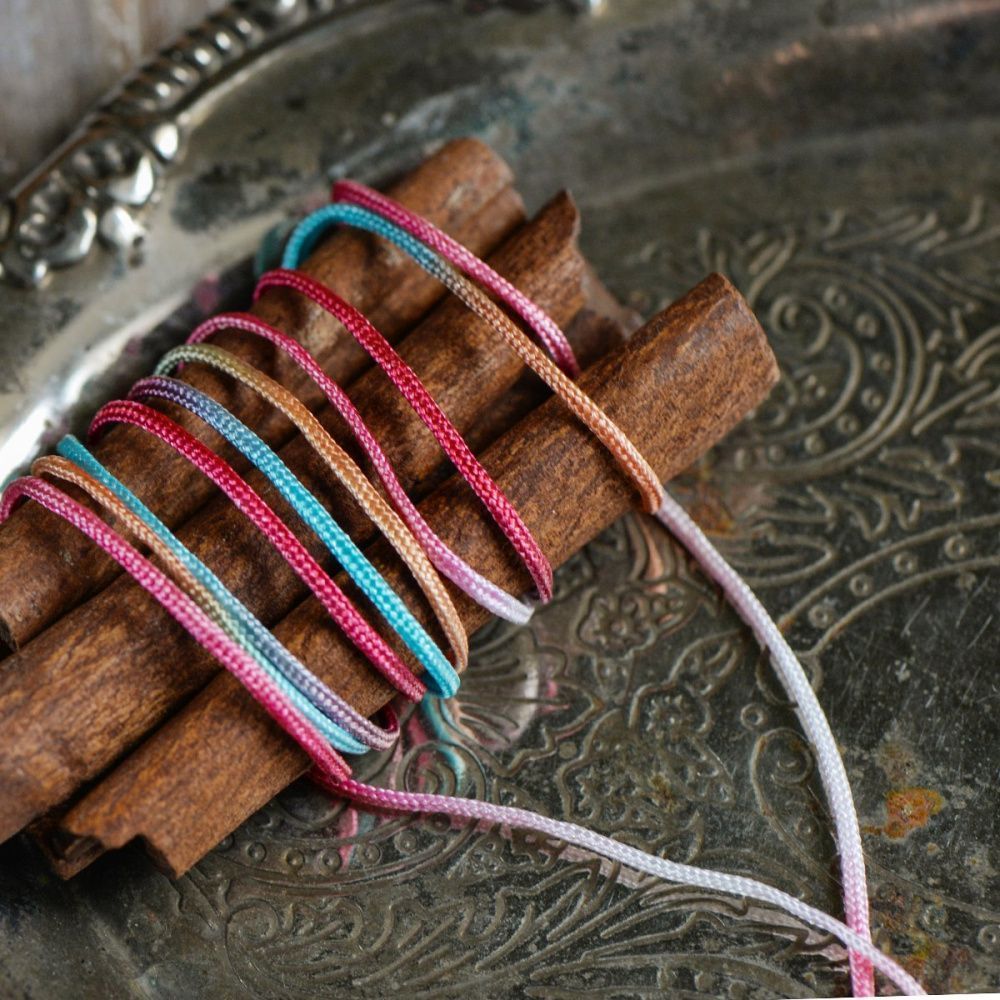 шнур, полиэстер, цвет белый, 1.5 мм  