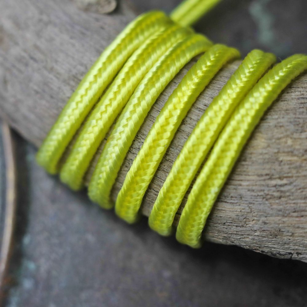 сутаж, цвет желтый неон, 2 мм