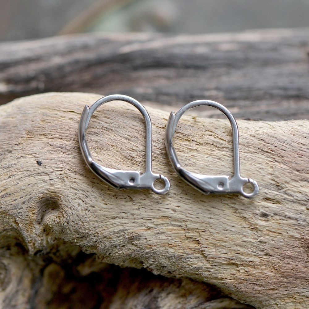 швензы "кристи", сталь гипоаллергенная, 15x11x2 мм