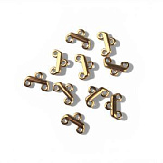 Коннектор "Дуал", 304 Stainless Steel, цвет золото, 5.5x7.5x1.5 мм 