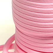 Шнур для ЛАЙКРА браслета, цвет розовый, 5х3 мм