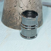 Застежка магнитная для жгута "Туба", цвет черный, 21x14x14 мм
