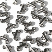 Коннектор "Дуал", 304 Stainless Steel, цвет стальной, 5.5x7.5x1.5 мм 