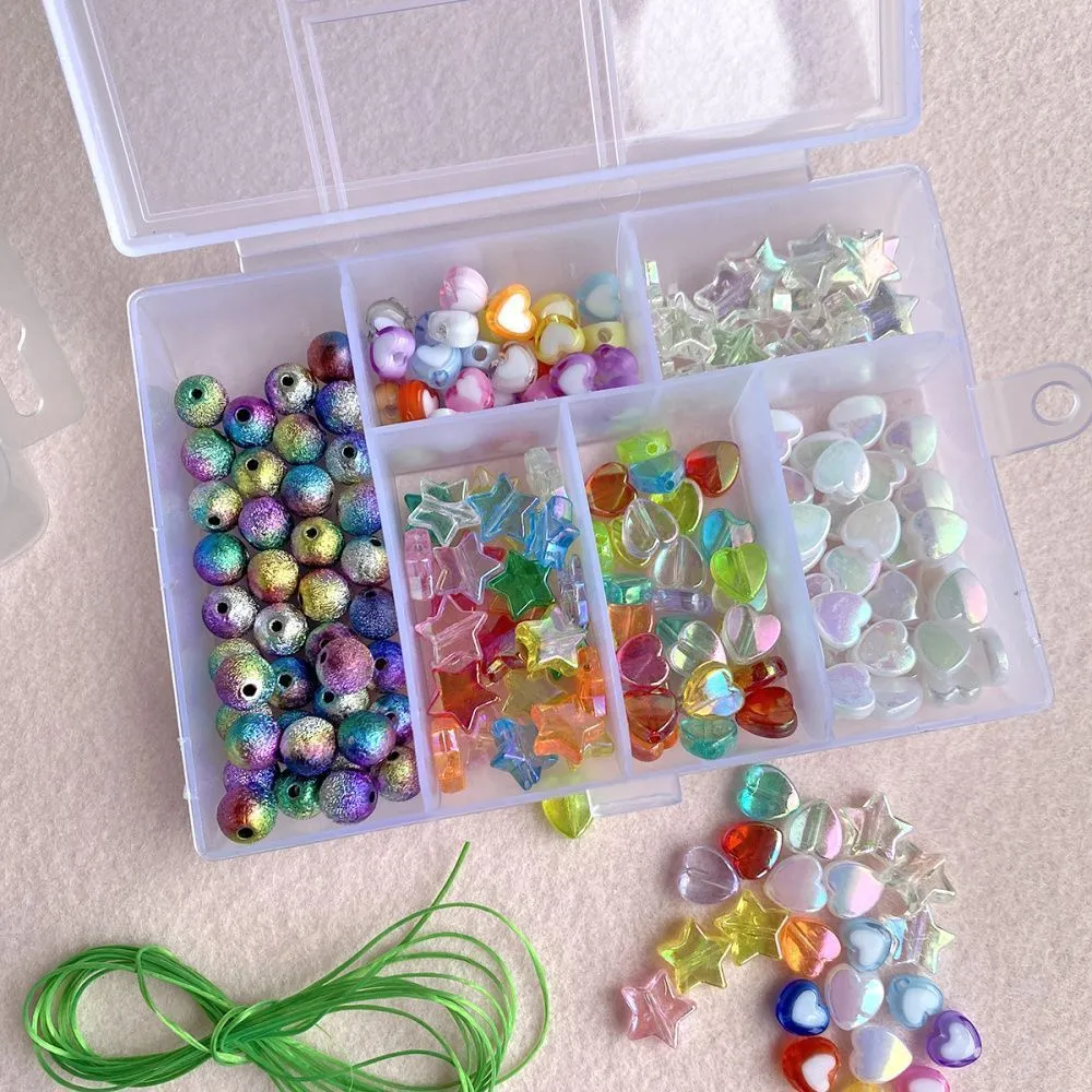 набор бусин в органайзере "роузи"