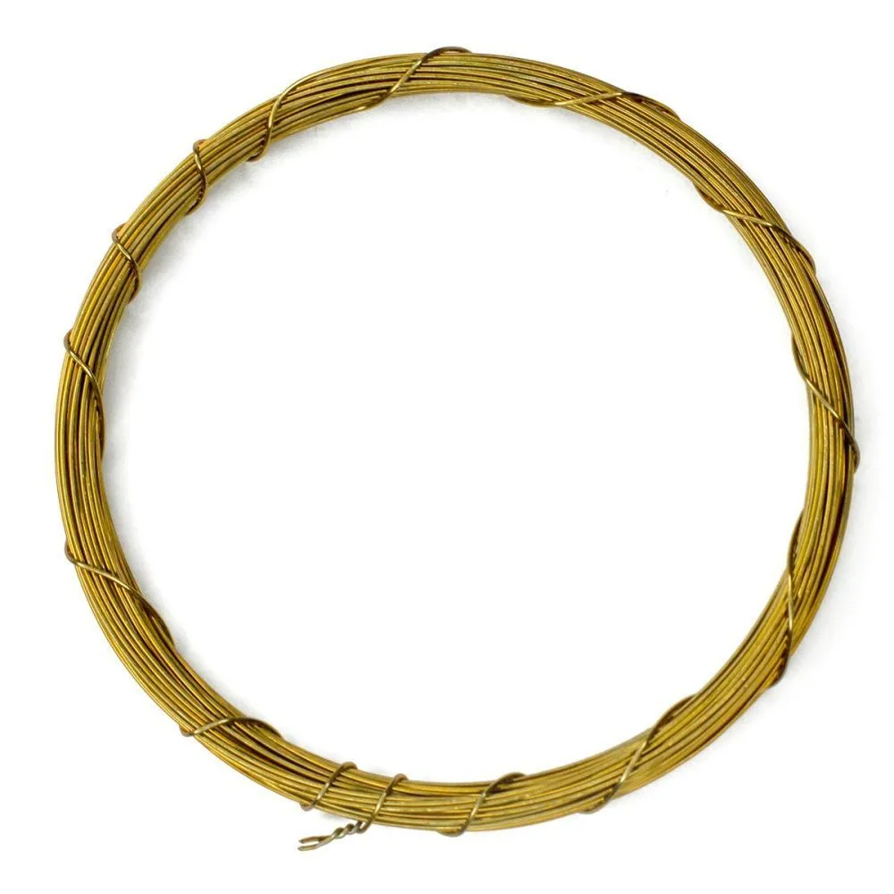 проволока латунная для wire wrap, без покрытия, d 0.6 мм, 12 м