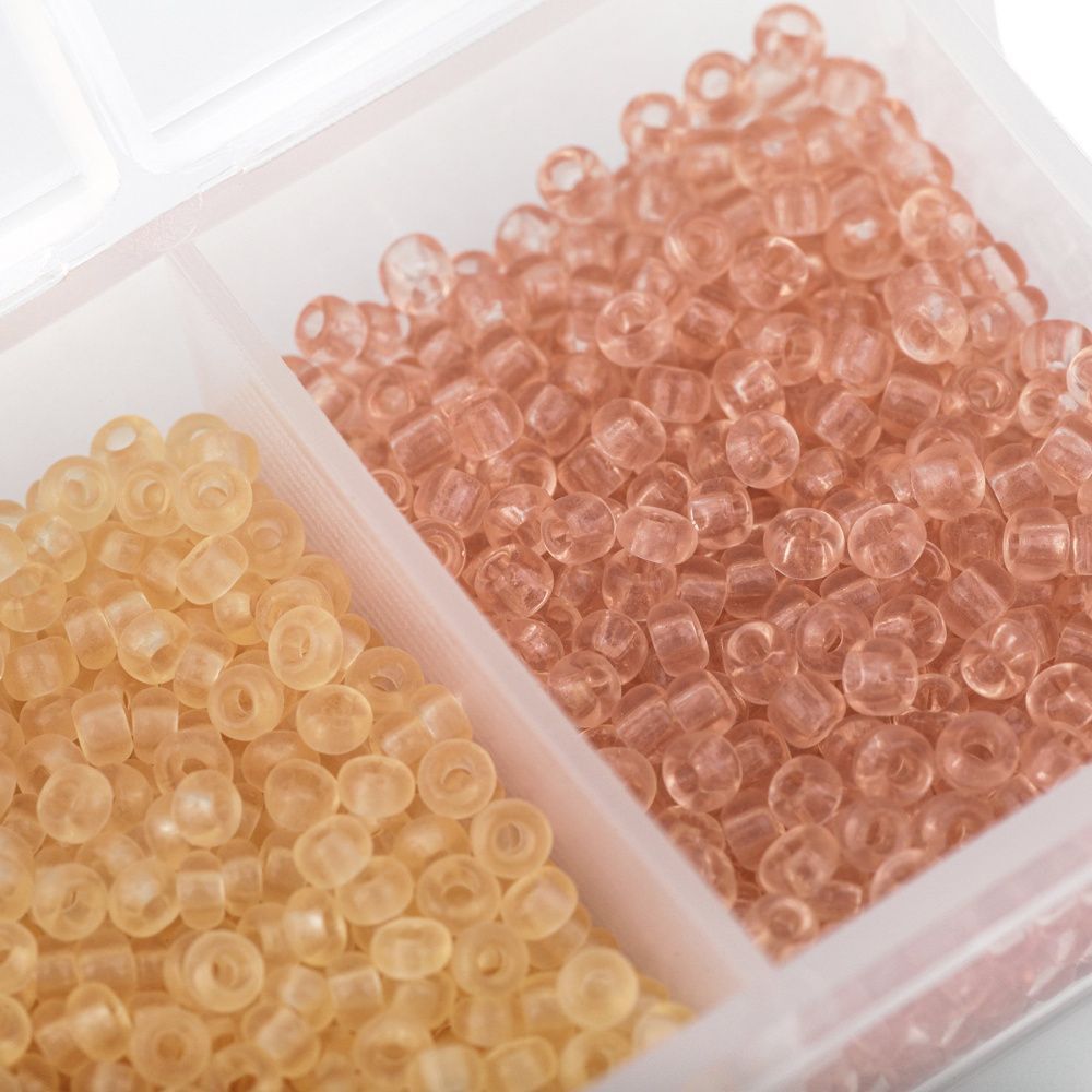 набор бисера круглого "южная ночь", 7 цветов