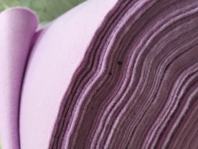фетр a-32 сиреневый, 1 мм, погонный метр шир. 1.1 м