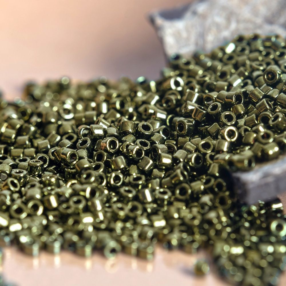 Бисер MIYUKI бисер японский miyuki delica 11/0 db-11