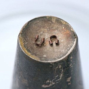 Протектор ювелирного тросика, цвет красная медь, 5х4х1 мм (уп 10 шт)