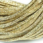 Сутаж №1295-1, золото, 2х1 мм (уп 5 м)