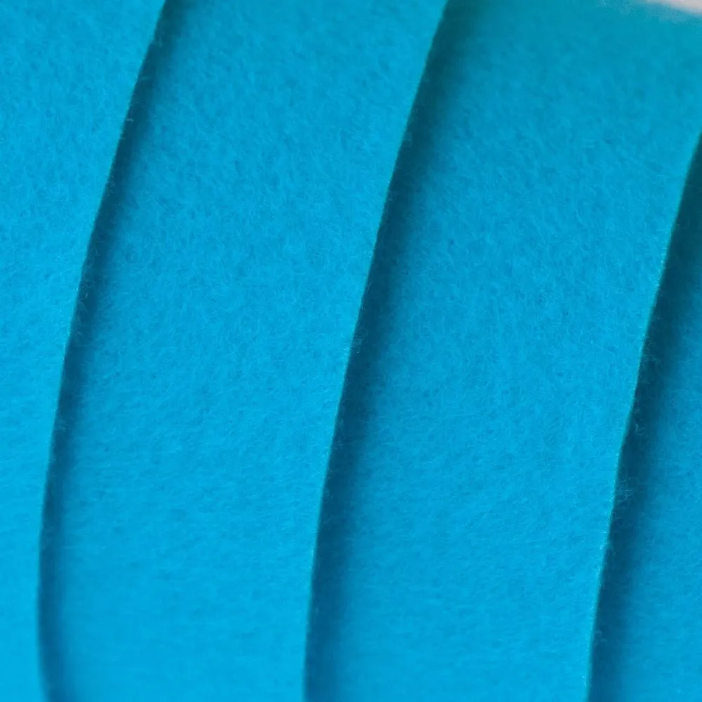 фетр 926 яркий бирюзовый, 1.2 мм, 33х110 см