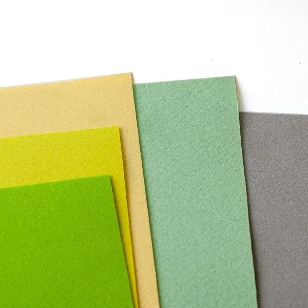 набор фетра 5 листов "леденцовый"