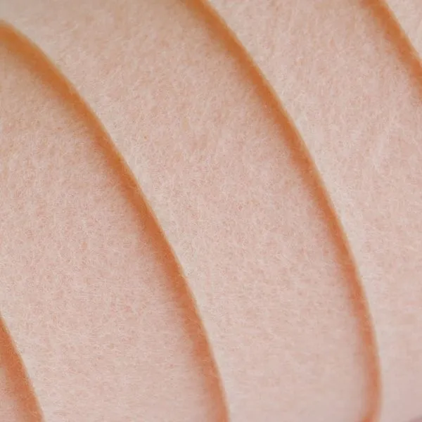 фетр 811 персиковый, 1.2 мм, 28х33 см