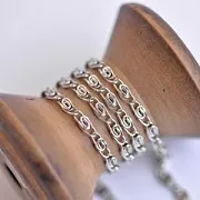 Цепочка "Мириад", цвет платина, звено 6.5x2.5x1 мм