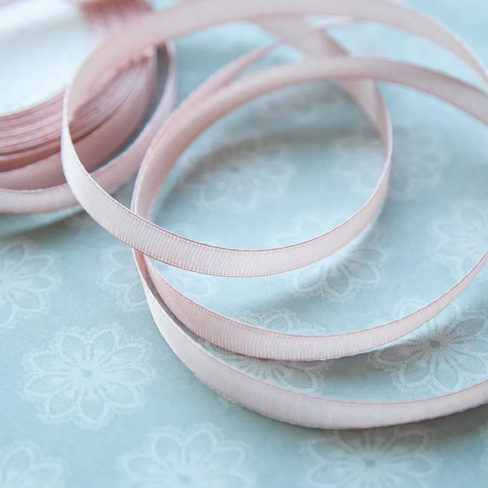 лента, атлас, цвет увядшей розы, ширина 10 мм ленты