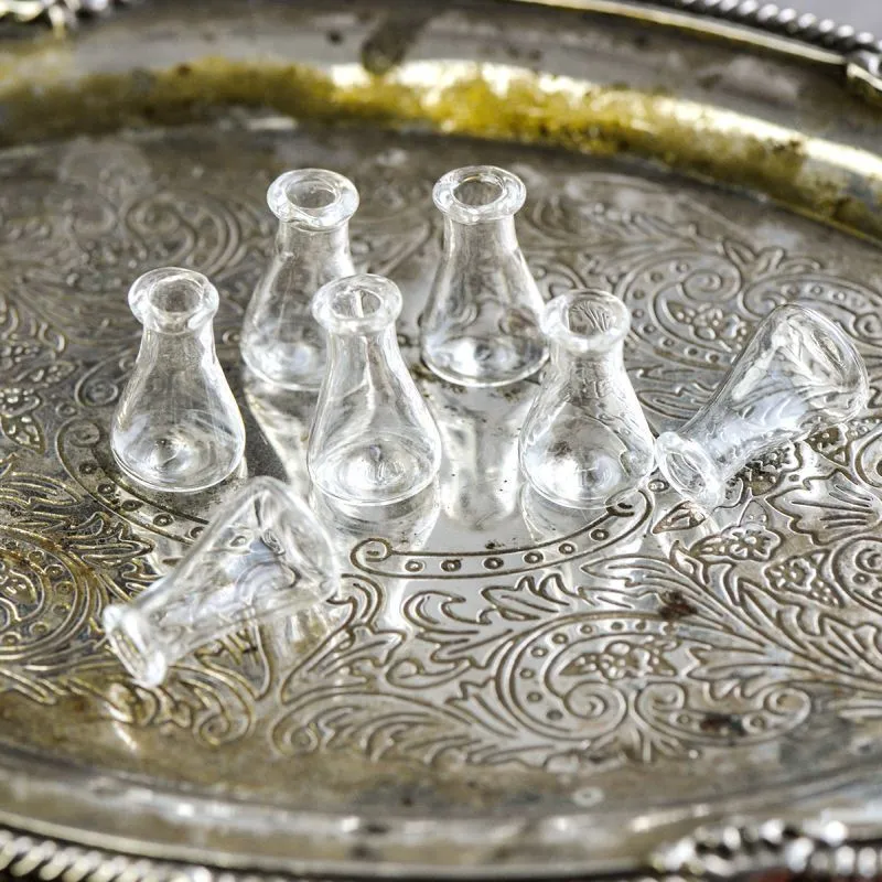 бутылочка колба, прозрачная, 22.5-23.5x15.5 мм