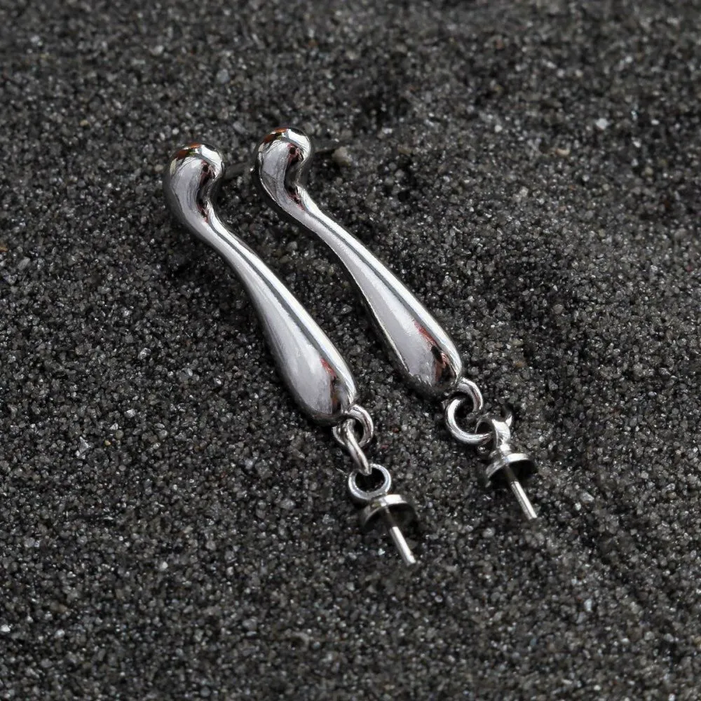 пуссеты "ренни", покрытие платина, 16 мм